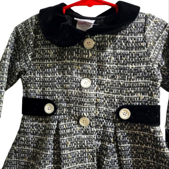 Blueberi Boulevard Tweed Pea Coat - Picture 2 of 4